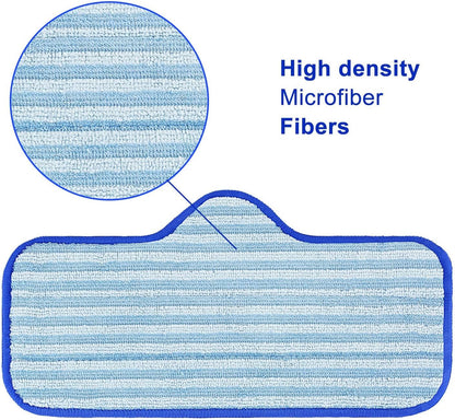 6 Pack Microfiber Pads Compatible with Dupray Neat Steam Cleaner, Durable, Reusable and Machine Washable V1258-DP02-C-1048