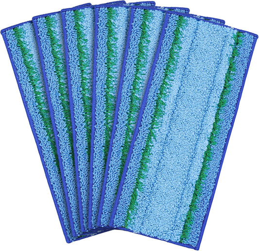 6 Pack M6 Wet Mopping Pads Washable and Reusable M6 Wet Mopping Pads Compatible with Braava Jet m6 Series V1258-DP02-C-1051