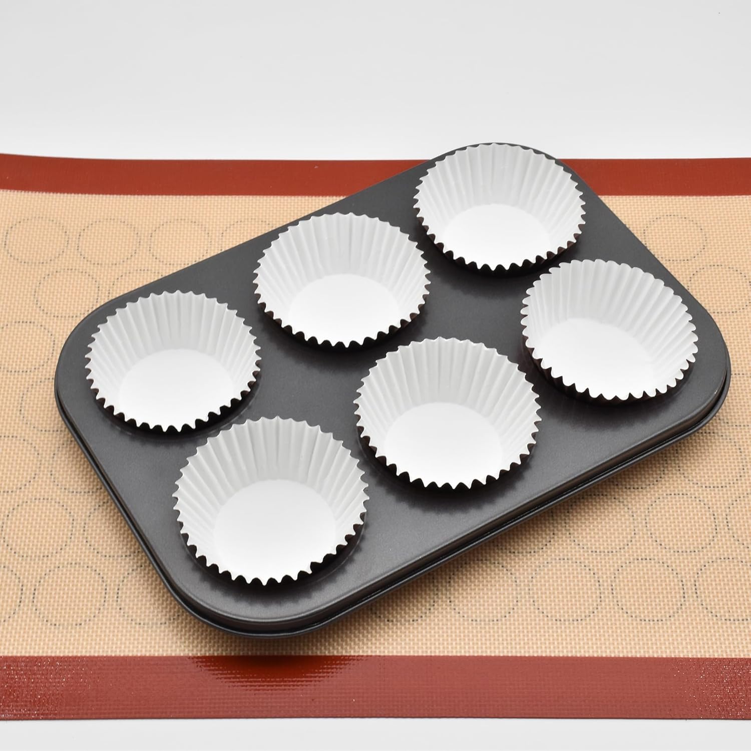 Cupcake Liners Standard Baking Cups Muffin Paper Cases V1258-DP02-C-1076