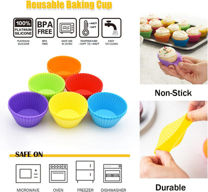 Cupcake Liners Standard Baking Cups Muffin Paper Cases V1258-DP02-C-1076