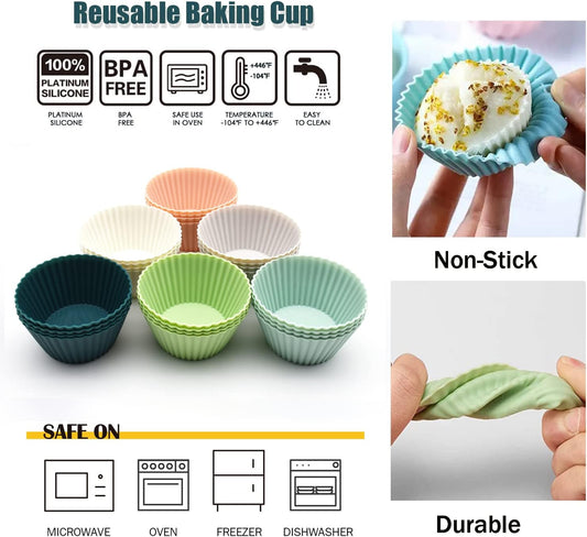 Cupcake Liners Standard Baking Cups Muffin Paper Cases V1258-DP02-C-1077