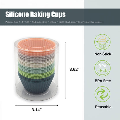 Cupcake Liners Standard Baking Cups Muffin Paper Cases V1258-DP02-C-1077
