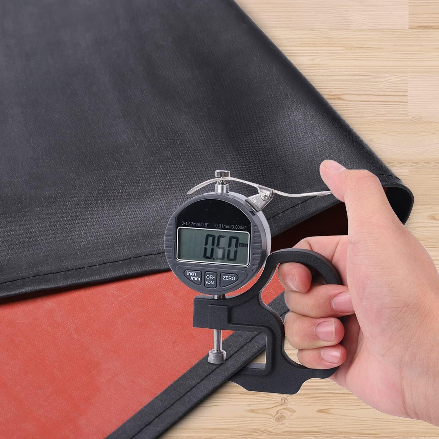Thick Waterproof Rubber Black Vinyl Apr for Men 39" Heavy Duty Lg Chemical Resistant V1258-DP02-C-1081