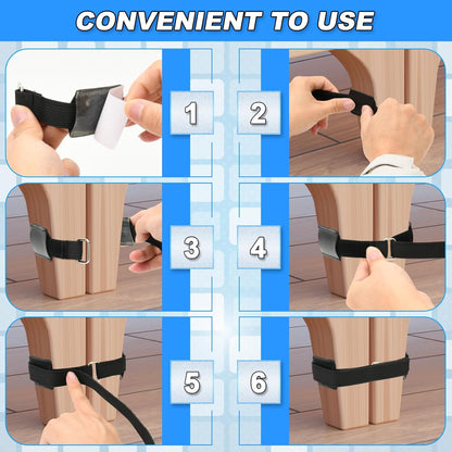 4 Pack Sectional Couch Connectors for Sliding Sofas, Non Slip Sectional Sofa Locks, Universal Sectional Couch V1258-DP02-C-1116