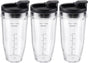 Ninja Blender Cups Replacement 24oz - Compatible with Ninja BN401, BL450, BL456, BL480, BL2012, BN751, BN801, V1258-DP02-C-112