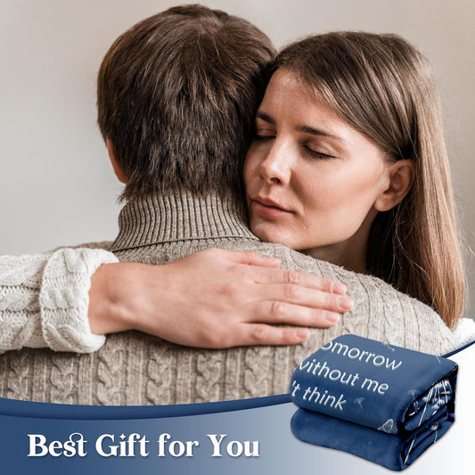 Sympathy Gifts for Loss of Loved One, Soft Flannel Memorial Blanket, Bereavement Gift Idea, Grief Sorry for V1258-DP02-C-1139