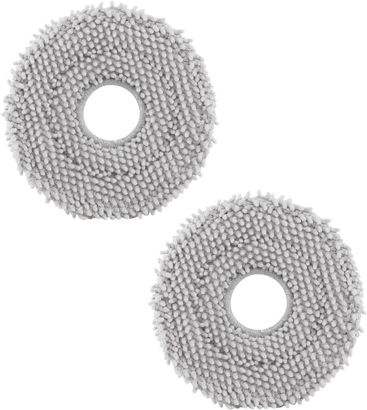 4 Pack Microfiber Mop Cloths for Q Revo, Qrevo MaxV, Qrevo S, Qrevo Pro, Qrevo Slim Qrevo S5V Robot Vacuum V1258-DP02-C-1208