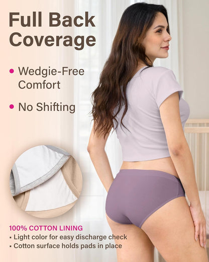 Cotton Maternity Underwear Under Bump Women Pregnancy Bikini Panties V1258-DP02-C-1258