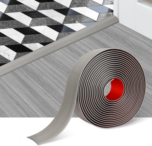 Floor Transition Strip Self Adhesive Floor Cover Strips Laminate 2" Wide Vinyl Flat Divider Transitions V1258-DP02-C-1259