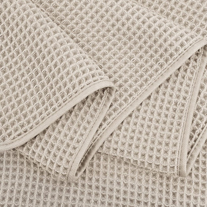 430 GSM Microfiber Oversize Quick Dry Lint Free Bath Towel, 60 x 30 in, 4 Pack (Waffle Weave) V1258-DP02-C-1315