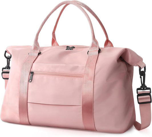 Travel Duffle Bag, Waterproof Weekender Carry On Tote Bags for Women, Men, Hospital Bag, Overnight Bag V1258-DP02-C-1332