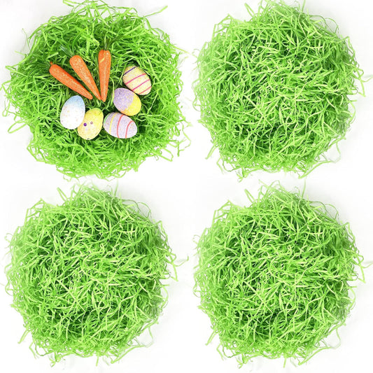 1/2 LB Easter Grass Basket Filler Recyclable Paper Shred for Easter Basket Filler Creative Eggs Decor Gift V1258-DP02-C-1356