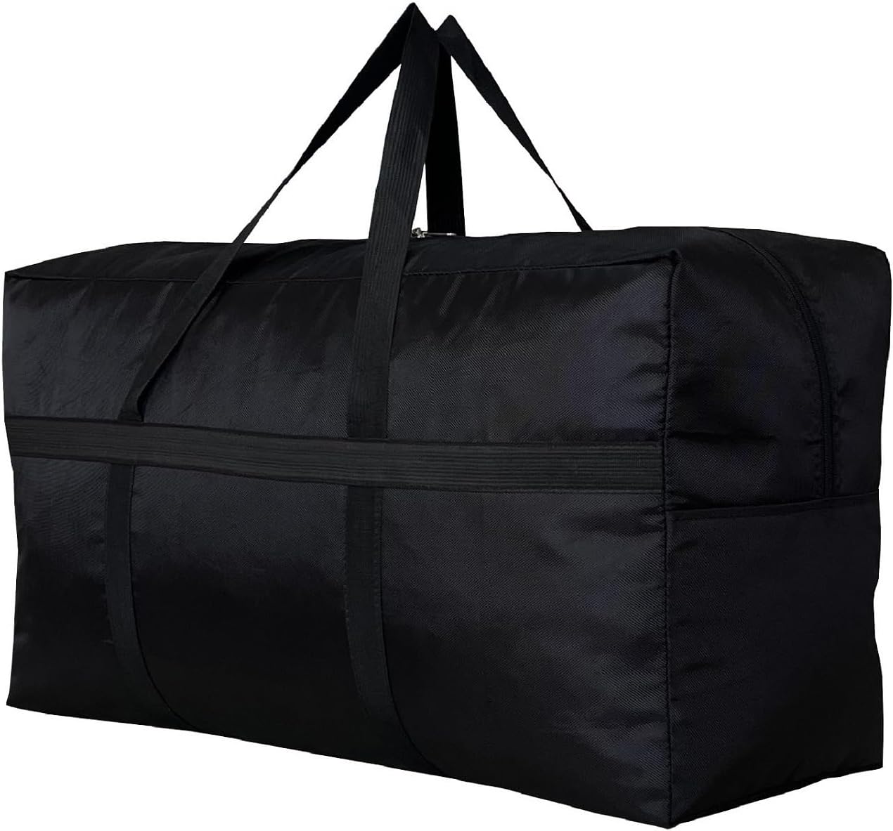 Extra Large Storage Duffle Bag for Travel, Black Oversized Giant Big Traveling Duffle Bag V1258-DP02-C-1368
