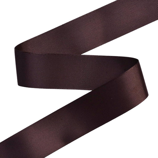 Brown Grosgrain Ribbon, 1 1/2 Inch 50 Yards, Great for Crafts Bows Flower Bouquet Wedding Home Decor Gift V1258-DP02-C-1385