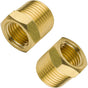 Brass Pipe Fitting Hex Bushing 3/4" NPT Male x 1/2" NPT Female Adapter 1200psi (2pcs) V1258-DP02-C-1402