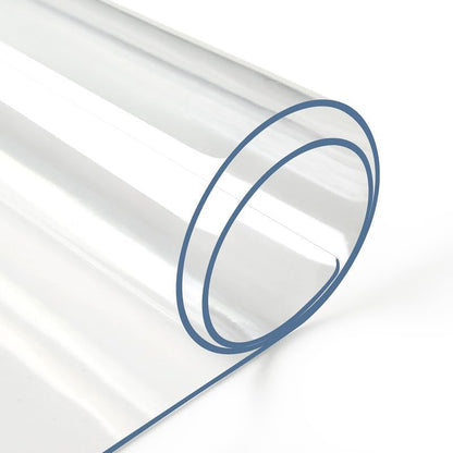 2mm Thick Clear Table Cover Protector 36 x 60 Inch, Plastic Table Cover Rectangle, PVC Clear Table Protector, V1258-DP02-C-1460