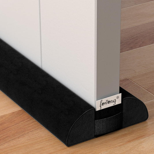 Under Door Draft Stopper 30" to 36" Adjustable Draft Stopper for Bottom of Door, Soundproofing Noise Blocker V1258-DP02-C-1483