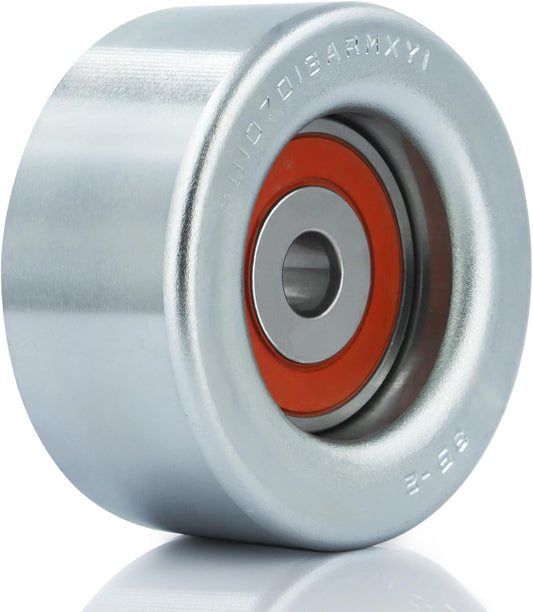 Belt Idler Pulley, 36173, 166040P011, 1660431020 Belt Tensioner Pulley Compatible with Select Lexus, Toyota, V1258-DP02-C-1558