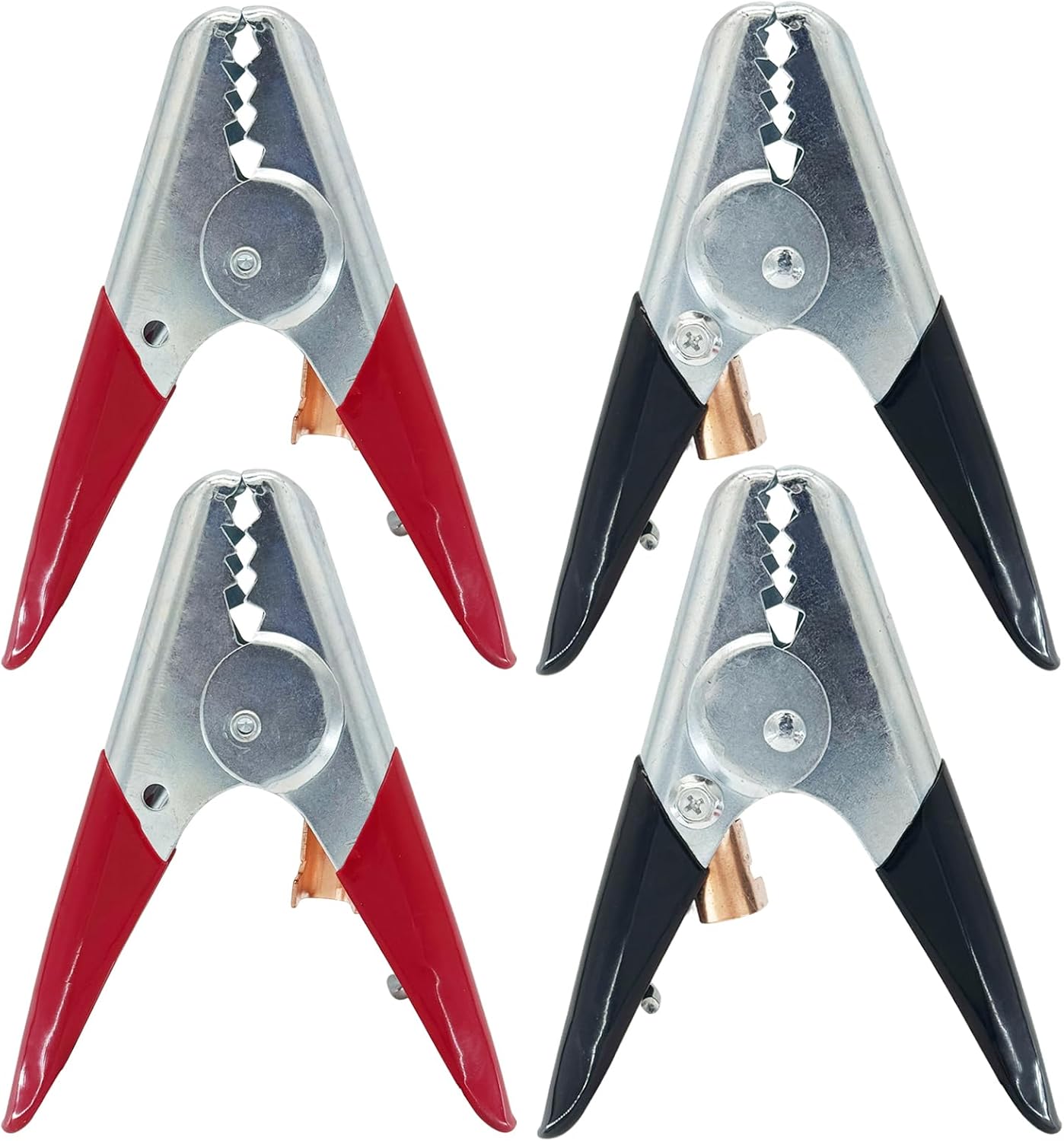Replacement Jumper Cable Clamps, 1100A Heavy Duty Car Battery Clamp Ends for Jumper Cables, Jump Starter, V1258-DP02-C-1610