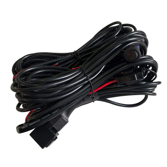 4 Lead Wiring Harness for LED Rock Lights, LED Rock Light Pod Wiring Harness Kit with 2 Extension Wires, V1258-DP02-C-1611