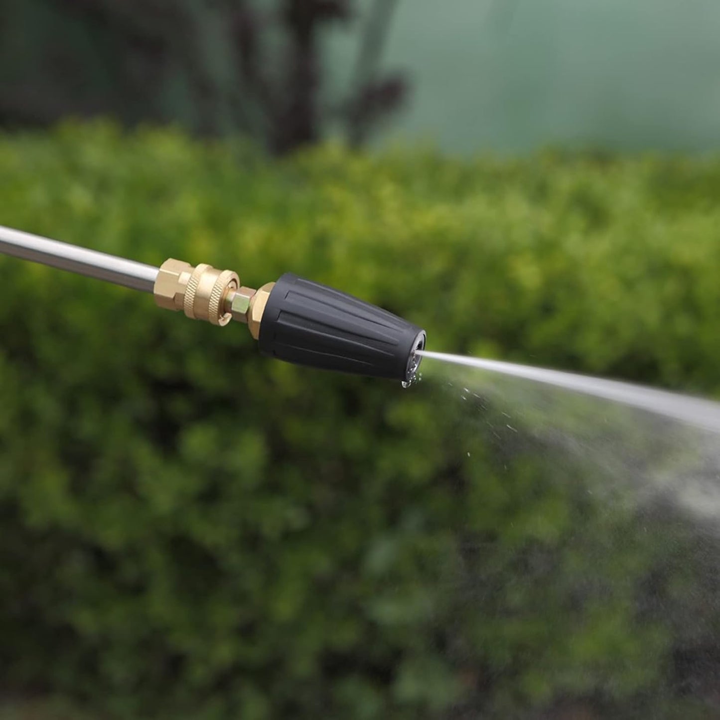 4000 PSI Rotating Turbo Nozzle Set, 1/4 Inch, With 5 Tips for Pressure Washer, Orifice 3.0 V1258-DP02-C-163