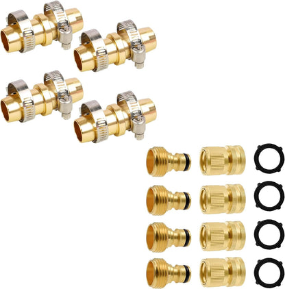 Garden Hose Repair Kit + Hose Quick Connector V1258-DP02-C-167