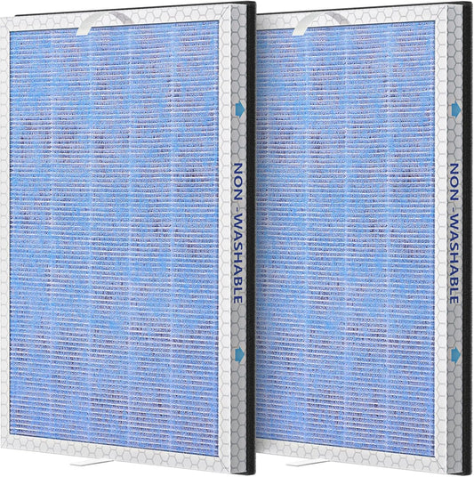 2 PACK MSA3/MSA3S HEPA Replacement Filter Compatible with Membrane Solutions MSA3 and MSA3S Device, 3-Stage V1258-DP02-C-1674