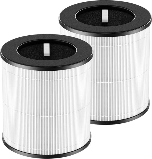 D09 Replacement Filter Compatible with Tailulu Air Purifier Cleaner D09, 3-in-1 Filtration System HEPA 360 V1258-DP02-C-1691