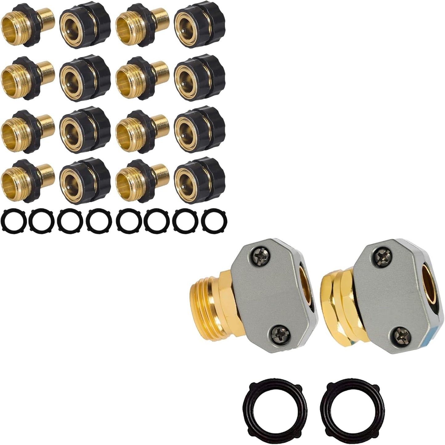 Garden Hose Quick Connect + Hose Repair Kit V1258-DP02-C-170