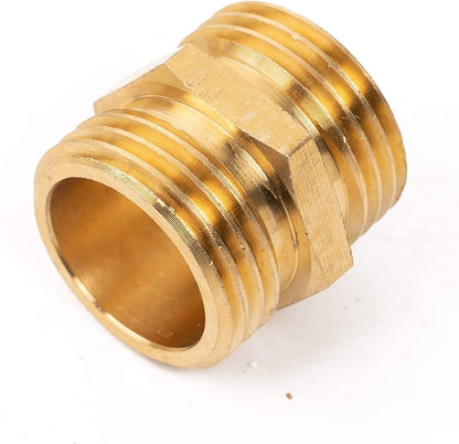 Garden Hose Adapter + Nozzle Jet with Shutoff Valve V1258-DP02-C-172