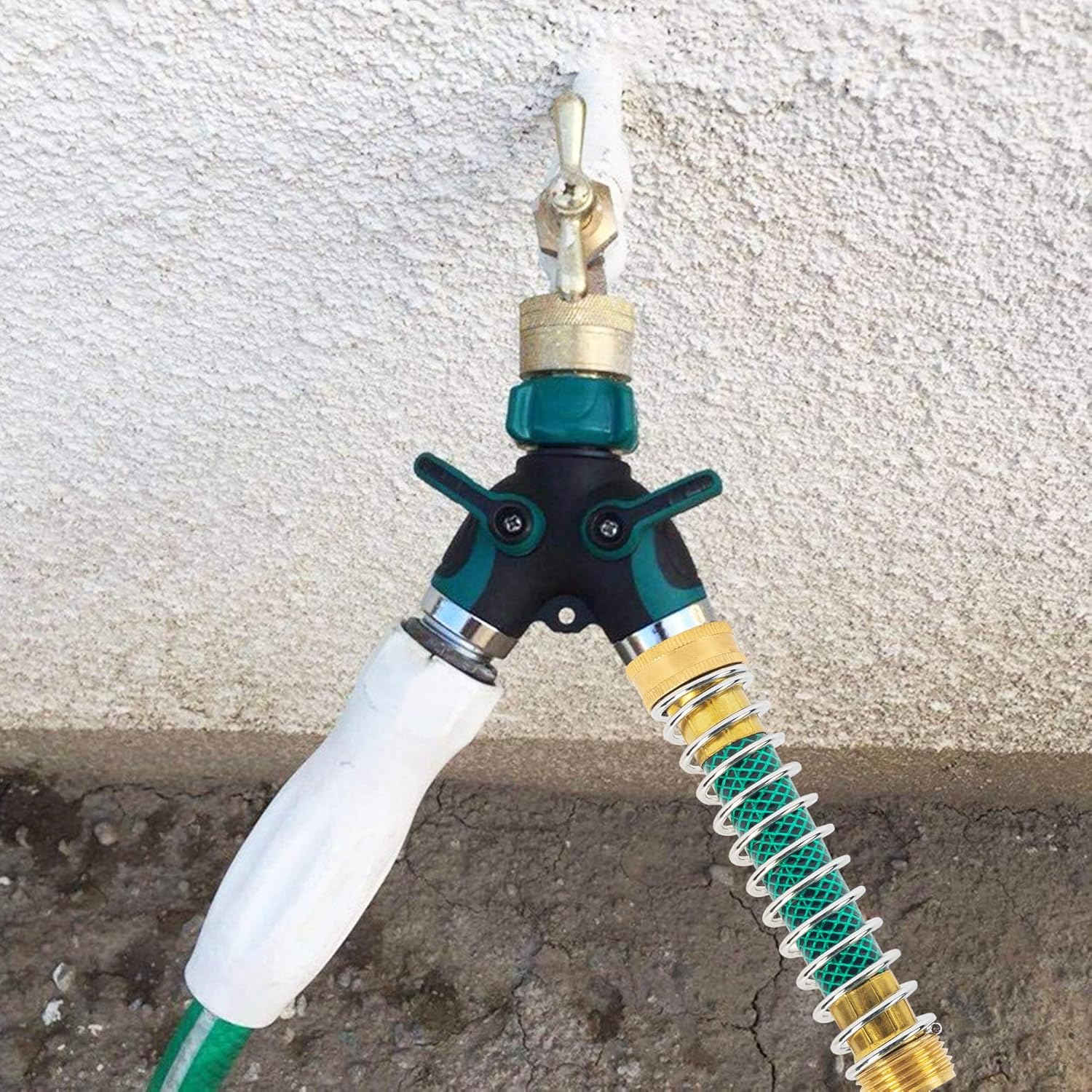 Garden Hose Adapter + Hose Protector V1258-DP02-C-173