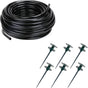 50 FT Distribution Tubing + Garden Hose Guide Spike V1258-DP02-C-175