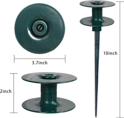 50 FT Distribution Tubing + Garden Hose Guide Spike V1258-DP02-C-175