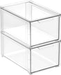 Kitchen Storage Drawer Box - Plastic Storage Box with Pull-Out Drawer - Pantry, Fridge and Cupboard Storage V1258-DP02-C-1778