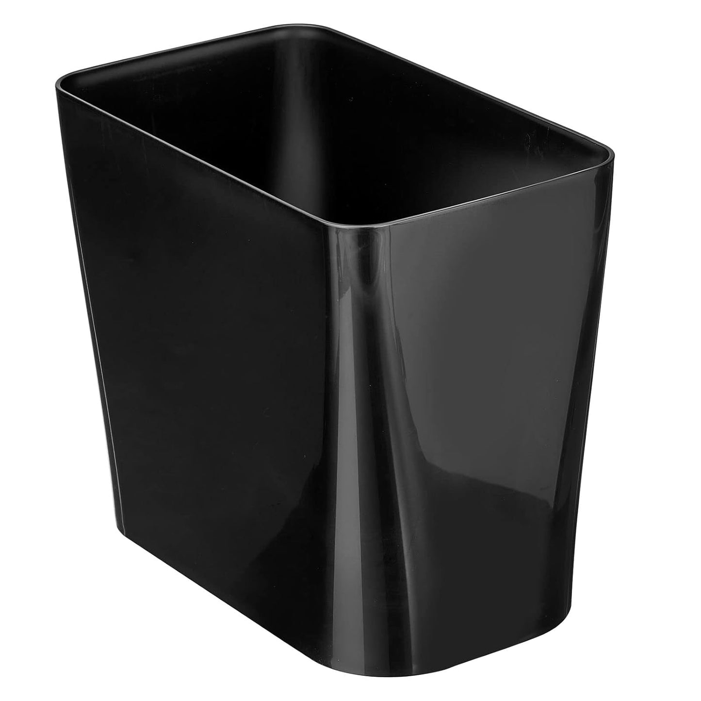 Plastic Small 3-Gallon Wastebasket, Trashcan Container Bin - for Bathroom, Bedroom, Kitchen, Home Office, V1258-DP02-C-1783
