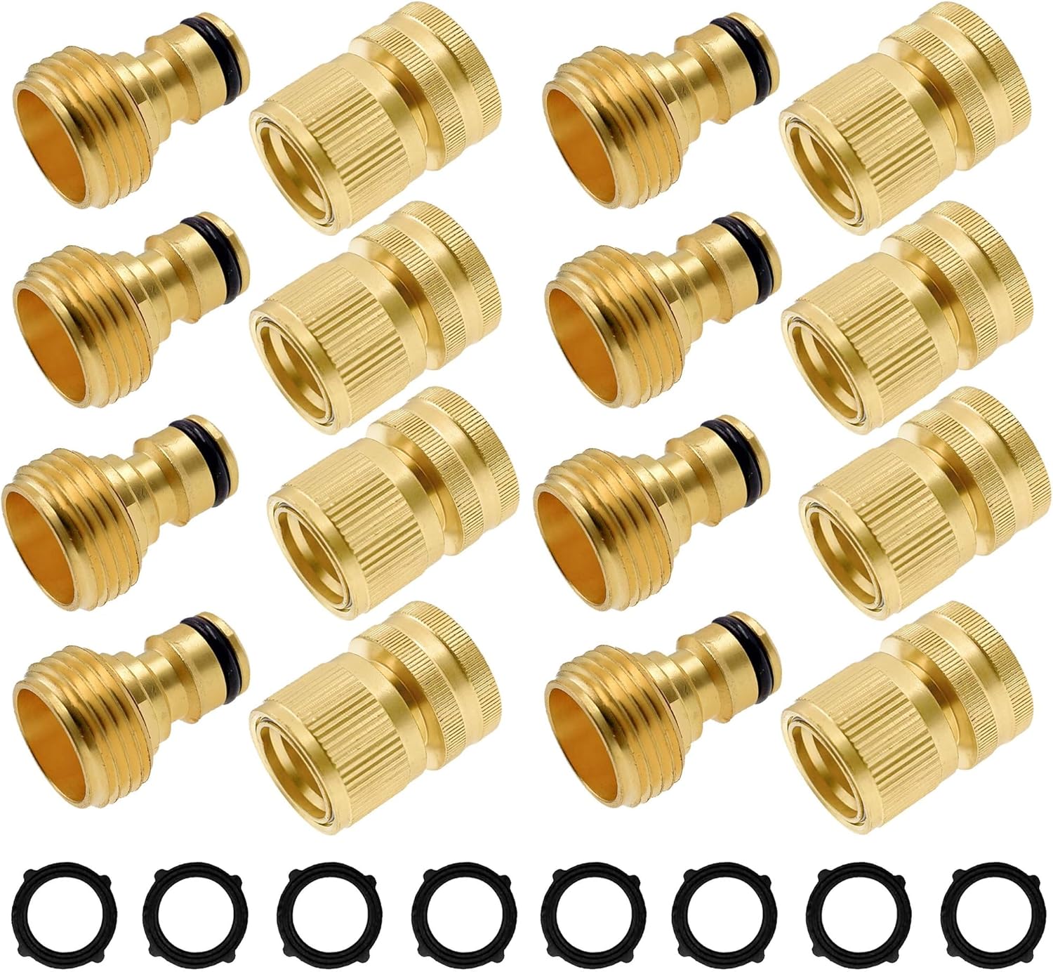 Garden Hose Adapter + Garden Hose Quick Connector V1258-DP02-C-183