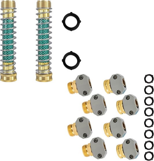 Garden Hose Protector + Garden Hose Repair Kit V1258-DP02-C-191