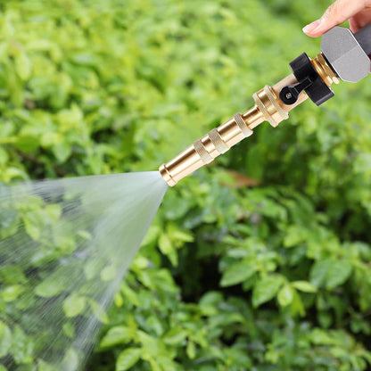Garden Hose Protector + 4" Twist Hose Nozzle, 2" Jet Sweeper Nozzle V1258-DP02-C-192