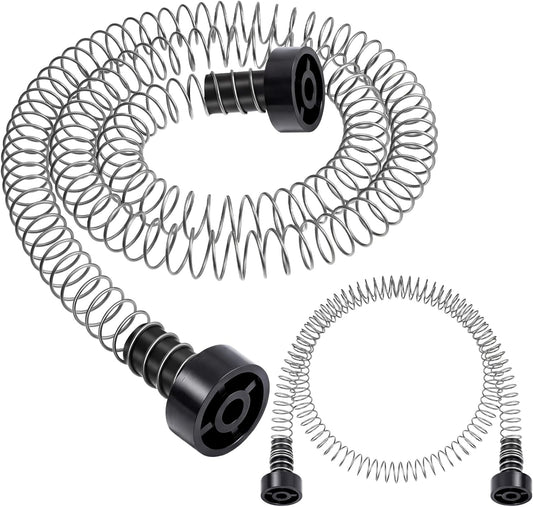 2 Pcs Heavy Duty Stainless Steel Zipline Spring Brake 5.3 ft Long Zipline Stopper Zip Line Accessories V1258-DP02-C-1957