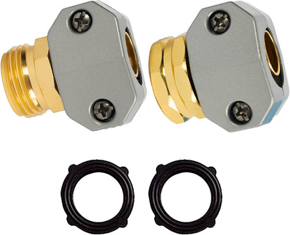Garden Hose Quick Connector + Garden Hose Repair Kit V1258-DP02-C-197