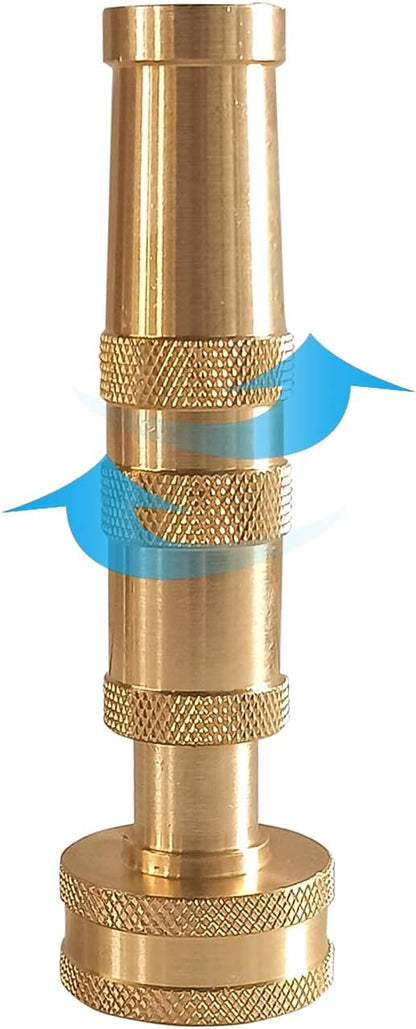 4" Twist Hose Nozzle + Garden Hose Quick Connector V1258-DP02-C-201