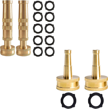 4" Twist Hose Nozzle + 2" Jet Sweeper Nozzle V1258-DP02-C-204