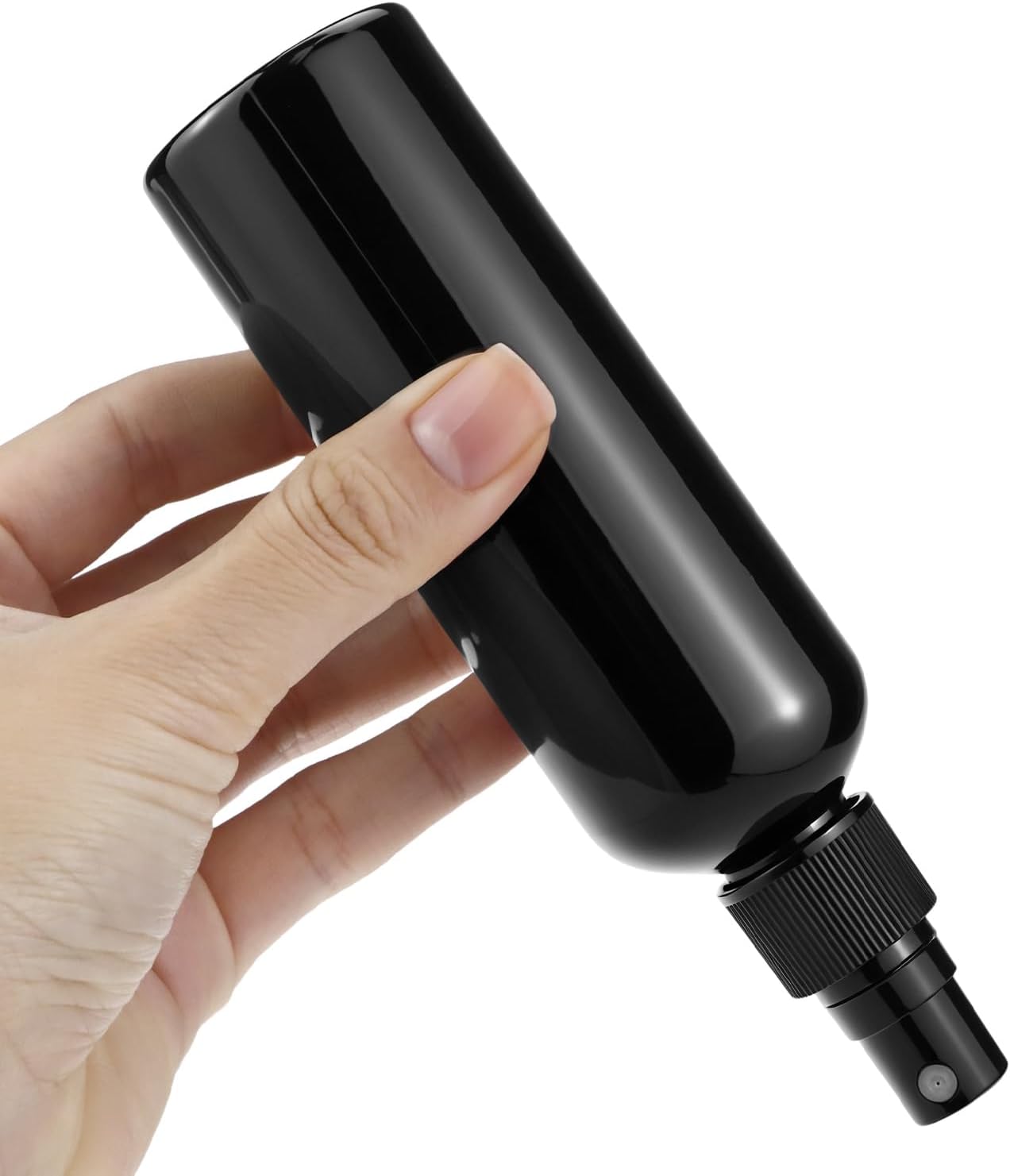 Black Empty Spray Bottles, 30 Pack 4 oz Refillable Plastic Containers with Fine Mist Sprayer for Essential V1258-DP02-C-2105
