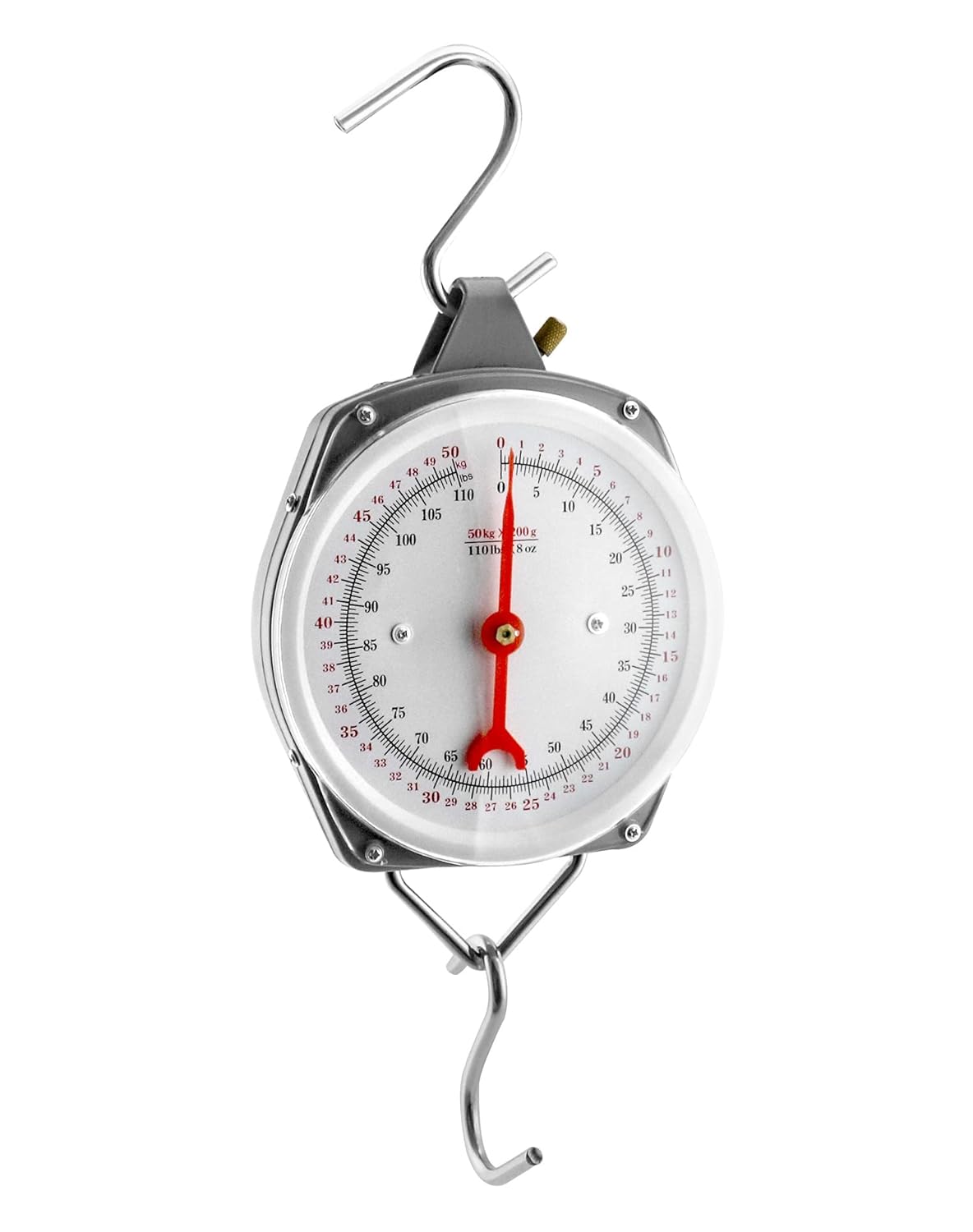 Precision Hanging Scale, 110lbs / 50kg Capacity, Dual Unit, Heavy Duty V1258-DP02-C-2109