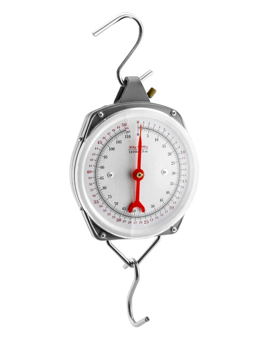 Precision Hanging Scale, 110lbs / 50kg Capacity, Dual Unit, Heavy Duty V1258-DP02-C-2109