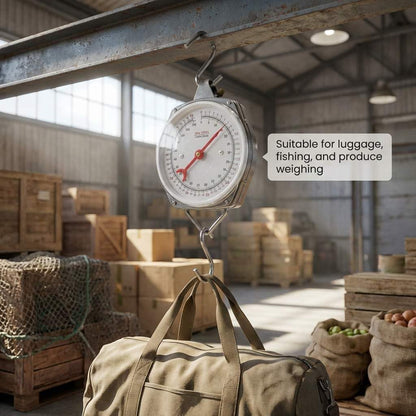 Precision Hanging Scale, 110lbs / 50kg Capacity, Dual Unit, Heavy Duty V1258-DP02-C-2109