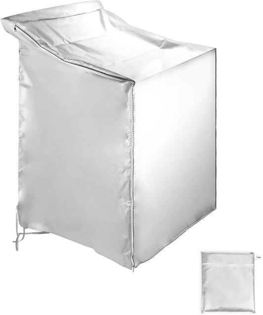 Washer and Dryer Covers, Heavy Duty Waterproof Washing Machine Cover for Most Top Load or Front Load Machine, V1258-DP02-C-2111