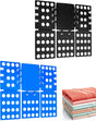 PP Composite Folding Board, 2 Pack Folding Clothes Board - Black + Blue, One-Hand Operation Laundry Folding V1258-DP02-C-2115