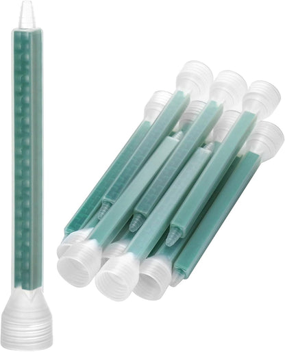 Epoxy Mixing Nozzle, Static Mixing Nozzle Tip for Adhesive Cartridges, Pack of 20 V1258-DP02-C-2119