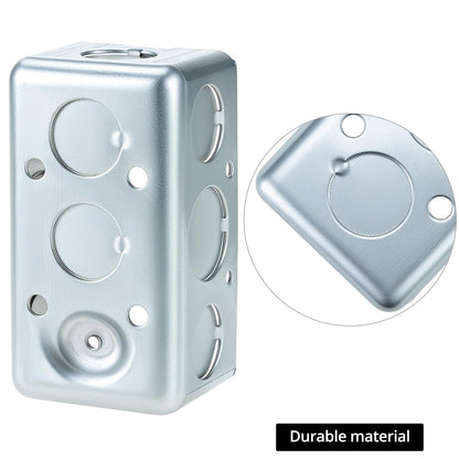 Electrical Box 12-Pack, 4x2 Inch Outlet Box,13 Cubic Inches, Ten 1/2 Inch Knockouts Electrical Box,1-7/8" V1258-DP02-C-2121
